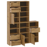 Side Cabinets 5 pcs ODDA 40x24x79 cm Solid Wood Pine 3365366