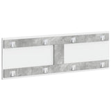 Wall-Mounted Headboard BREDA Concrete Grey Engineered Wood 897608