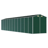 Garden Shed Green Galvanised Steel Large Garden Shed 3188241