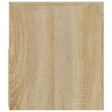 Bedside Cabinets 2 pcs with LEDs Sonoma Oak 60x35x40 cm 3080737