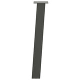 Console Table Legs 4 pcs Anthracite 72 cm Steel 4012506