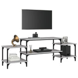 TV Cabinet Grey Sonoma 157x35x52 cm Engineered Wood 826323