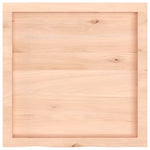 Bathroom Countertop 60x60x cm Untreated Solid Wood 3156016