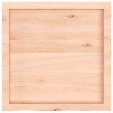 Wall Shelf 60x60x cm Untreated Solid Wood Oak 363535