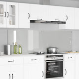 Kitchen Backsplash 2 pcs Transparent 100 x 60 cm Tempered Glass 3415541
