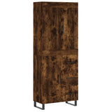 Highboard Smoked Oak 69.5x34x180 cm Engineered Wood 3199838