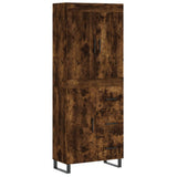 Highboard Smoked Oak 69.5x34x180 cm Engineered Wood 3199838