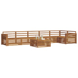 Outdoor Sofa Set 7 pcs Natural 3373584