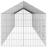 Rabbit Cage Silver 600 x 78 x 78 cm Galvanised Steel 42019239