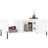 Coffee Table White 102x50x40 cm Engineered Wood 829308