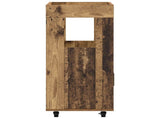 Bar Cart Oak Wood 60 x 39.5 x 89 cm Engineered Wood 8015684