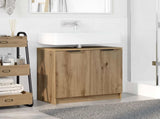 Bathroom Cabinet with Storage Artisan Oak 64.5 x 33.5 x 59 cm 880744