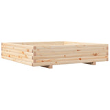 Garden Planter 110x110x26.5 cm Solid Wood Pine 847323