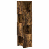 Corner Cabinet 25.5x25x102cm Engineered Wood Smoked Oak 889809