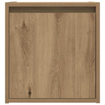 ZNTS Wall-Mounted Bedside Cabinets 2 pcs Artisan Oak 38x34x40 cm 861246