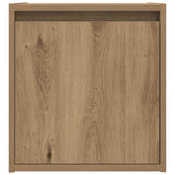 ZNTS Wall-Mounted Bedside Cabinets 2 pcs Artisan Oak 38x34x40 cm 861246