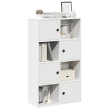 Bookcase White 60x24x101.5 cm Engineered Wood 860391