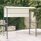 Gazebo with Roof 220x110x200 cm Cream 318532