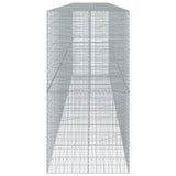 Gabion Basket with Cover 700x100x200 cm Galvanised Iron 3295237