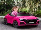 Audi RS Q8 6V Kids Electric Ride On Car Toy w/ Remote USB MP3 Bluetooth Pink T3398P348290