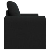 Folding Sofa Bed Black 98 x 71 x 83 cm Fabric 42030502