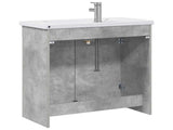 Bathroom Furniture Set Concrete Grey 81 x 40 x 84.5 cm 3404361