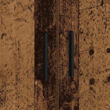 Bed Frame with Drawer Old Wood 70 x 190 cm Engineered Wood 3335219