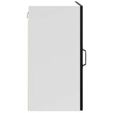 Kitchen Wall Cabinet Kalmar Black Engineered Wood 853559