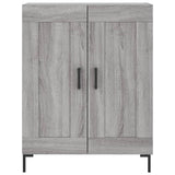 Highboard Grey Sonoma 69.5x34x180 cm Engineered Wood 3198343