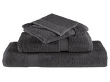 Premium Towels "SOLUND" 2 pcs Anthracite 100x200 cm 600 gsm 137172