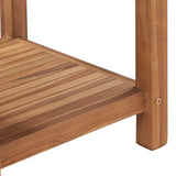 48979 Coffee Table 45x45x45 cm Solid Teak Wood