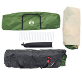Family Tent with Porch 9-Person Green Quick Release 4004213