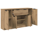 Sideboard 3 pcs Artisan Oak 120 x 30 x 70 cm Engineered Wood 3415938