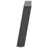 Coffee Table Legs U-Shaped 2 pcs Anthracite 50x cm Steel 4012766