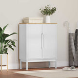 Sideboard FLORO White 70 x 30 x 70.5 cm Solid Pine Wood 42011248