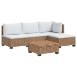 5 pcs Rattan Lounge Set with Cushions GENDT Natural Rattan 3429846