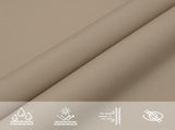 Sunshade Sail Oxford Fabric Rectangular 2.5x5 m Taupe 135429