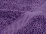6 Piece Premium Towel Set SOLUND Purple 600 gsm 137562