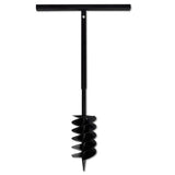Ground Drill with Handle 150 mm with Extension Tube 9 m Steel 270528