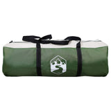 Family Tent Green 10-Person 185T Polyester with PU Coating 42017391