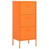 Storage Cabinet Orange Steel Medium Levelers Storage Cabinet 336183