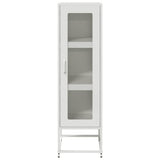 Highboard White 36x39x123 cm Cold-rolled Steel 853397