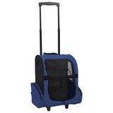 Foldable Multipurpose Pet Trolley Blue 170193
