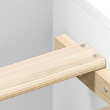 Bed Frame without Mattress White 135x190 cm Double 3203789