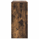Sideboard with Drawers and Doors Smoked Oak 70.5x34x74.5 cm 861845