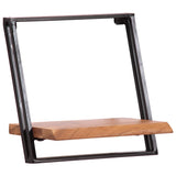 Wall Shelves 5 pcs Solid Wood Acacia 373633