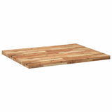 Desk Top Oil Finished 100x80x4 cm Solid Wood Acacia 3279774