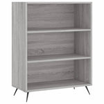 Highboard Grey Sonoma 69.5x32.5x180 cm Engineered Wood 3189547
