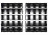 Stair Treads 10 pcs 25x75 cm Rubber 155631