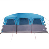 Family Tent Cabin 10-Person Blue Waterproof 94540